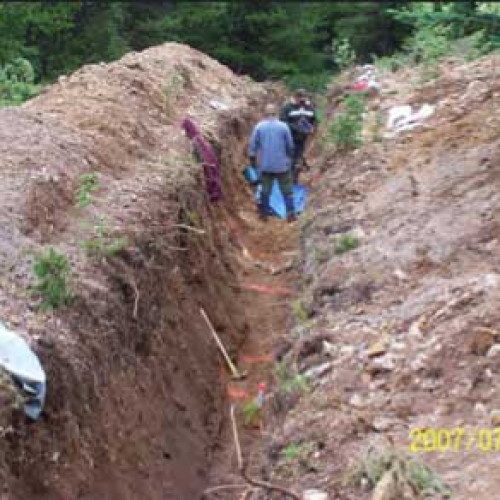 Prospect Valley &ndash; exploration trenching in 2007