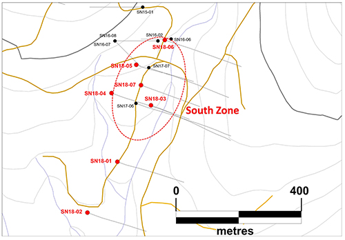 Plan Map of Drilling