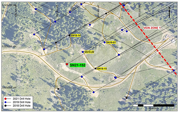 2nd Drill Rig Location: SN21-152